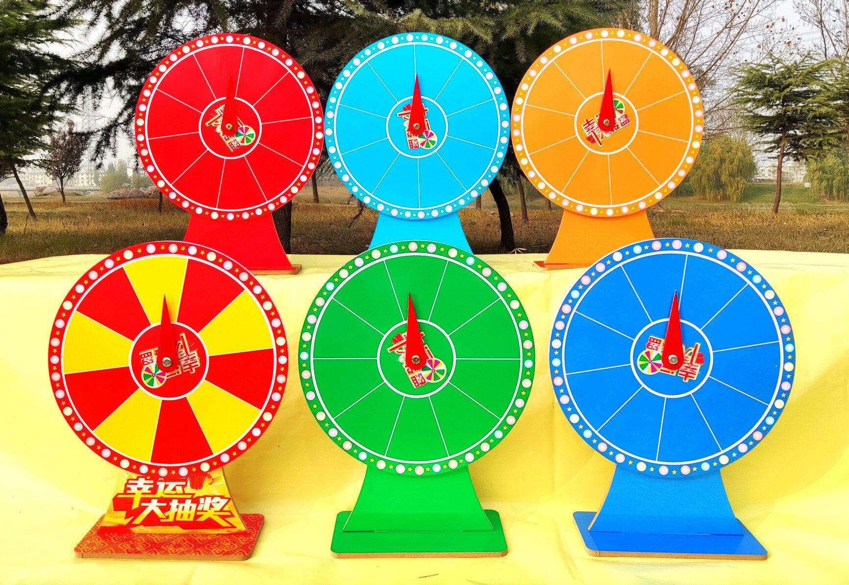 转盘擦写重复学生教学道具数字手工桌面迷你转盘