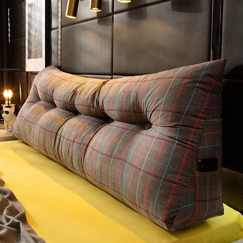 垫大号拆洗艺可靠枕罩长型抱客厅家用靠背沙发靠垫枕套布套长方形