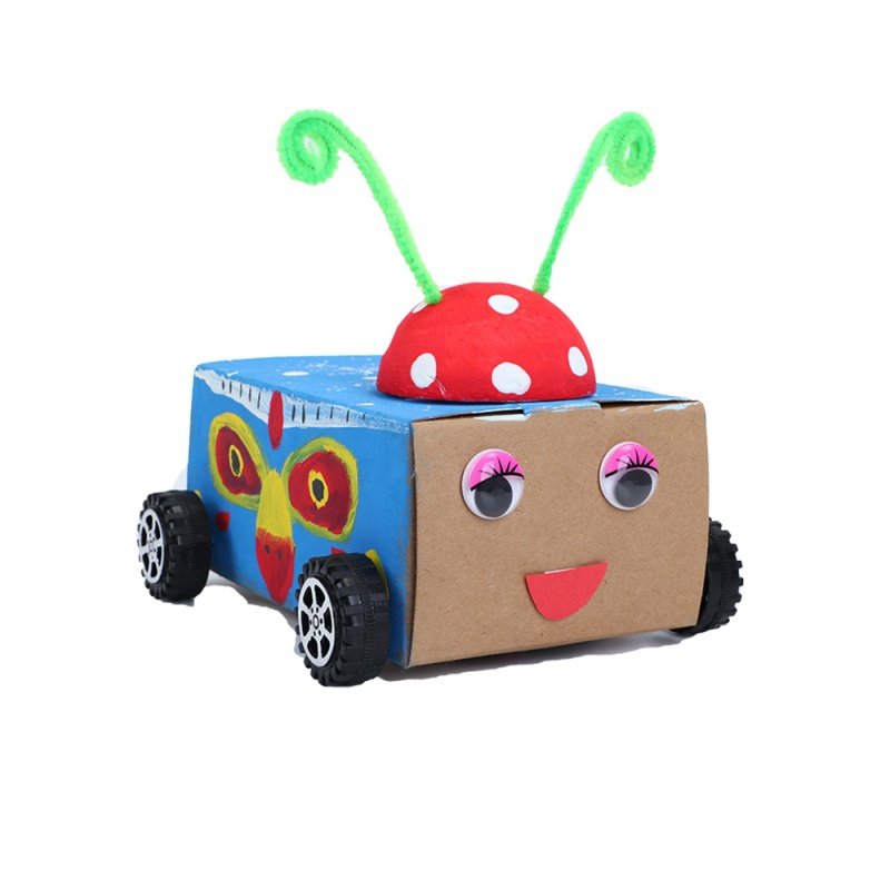 科技机器人材料手工科学实验diy环保作业废品玩具科学实验