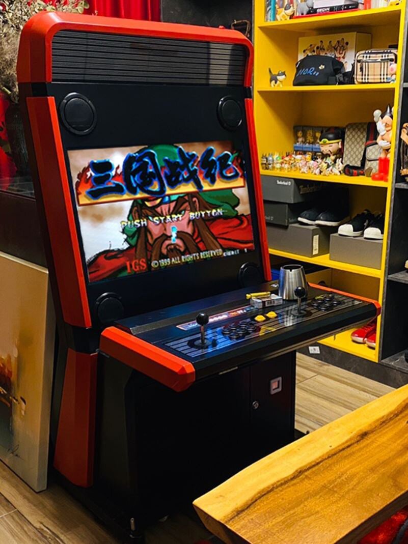 街机大型掌上3d游戏机手机投币拳皇摇杆双人游艺机