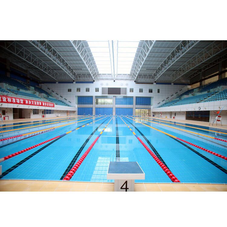 体育馆标准泳池竞赛游泳池马赛克蓝色釉面瓷砖115240釉面砖