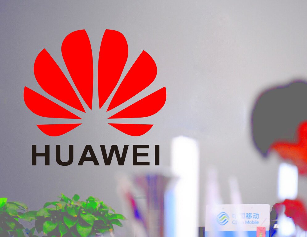 华为logo数码手机店铺标志识橱窗玻璃贴纸装饰用品墙贴