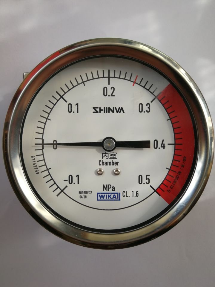shinva机动脉动真空进口威卡wika夹层压力表压力表