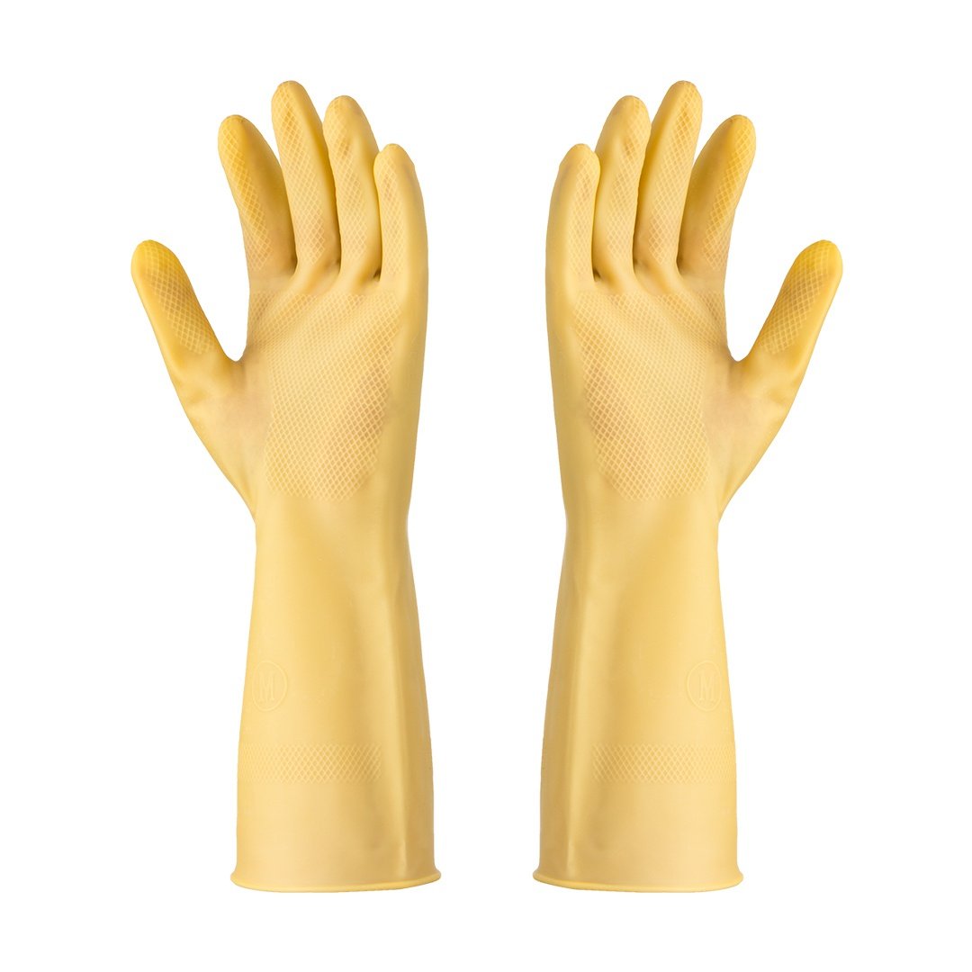 加厚胶片天然橡胶家务乳胶清洁牛筋洗碗手套家务手套