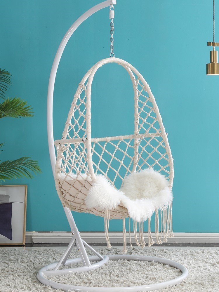 ins室内秋千家用大人吊椅卧室少女吊床椅子户外秋千