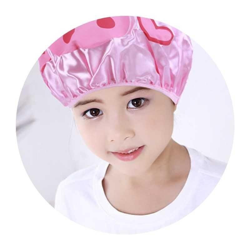 浴帽帽子岁淋可爱防水洗澡宝宝水浴女童儿童浴帽