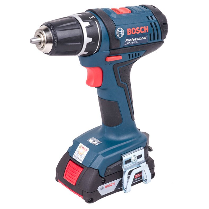 bosch手枪螺丝刀起子电批锂电充电电钻gsr18-2-li电动工具电钻