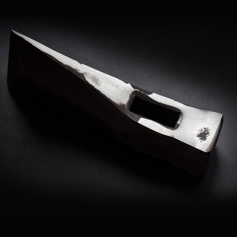 英达利轨道钢锻单边斧头户外开山野营木工专用木工斧