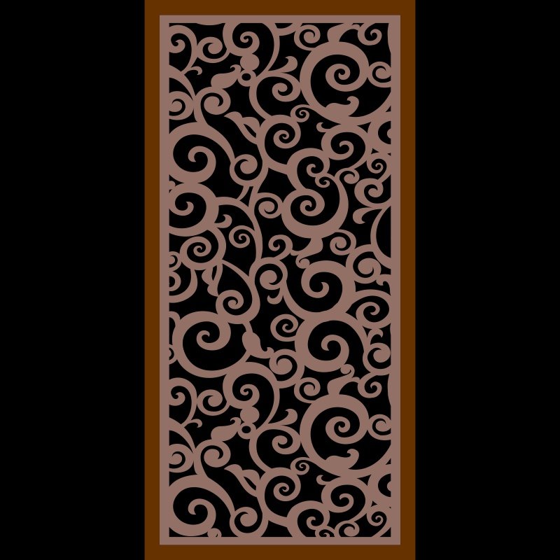 客厅镂空隔断实木雕花板花格进门北欧玄关屏风通花板