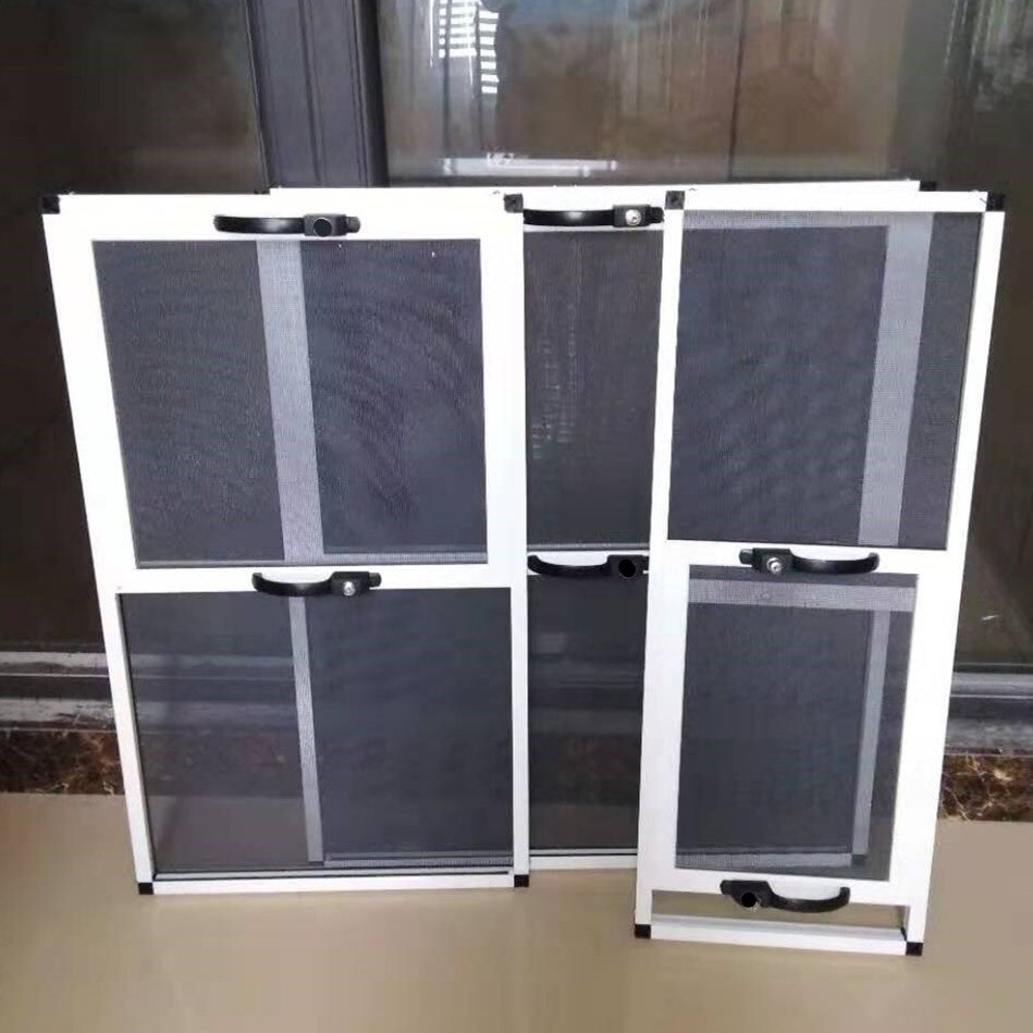 西安金刚防盗纱窗上下两推不锈钢网丝适用外下纱窗