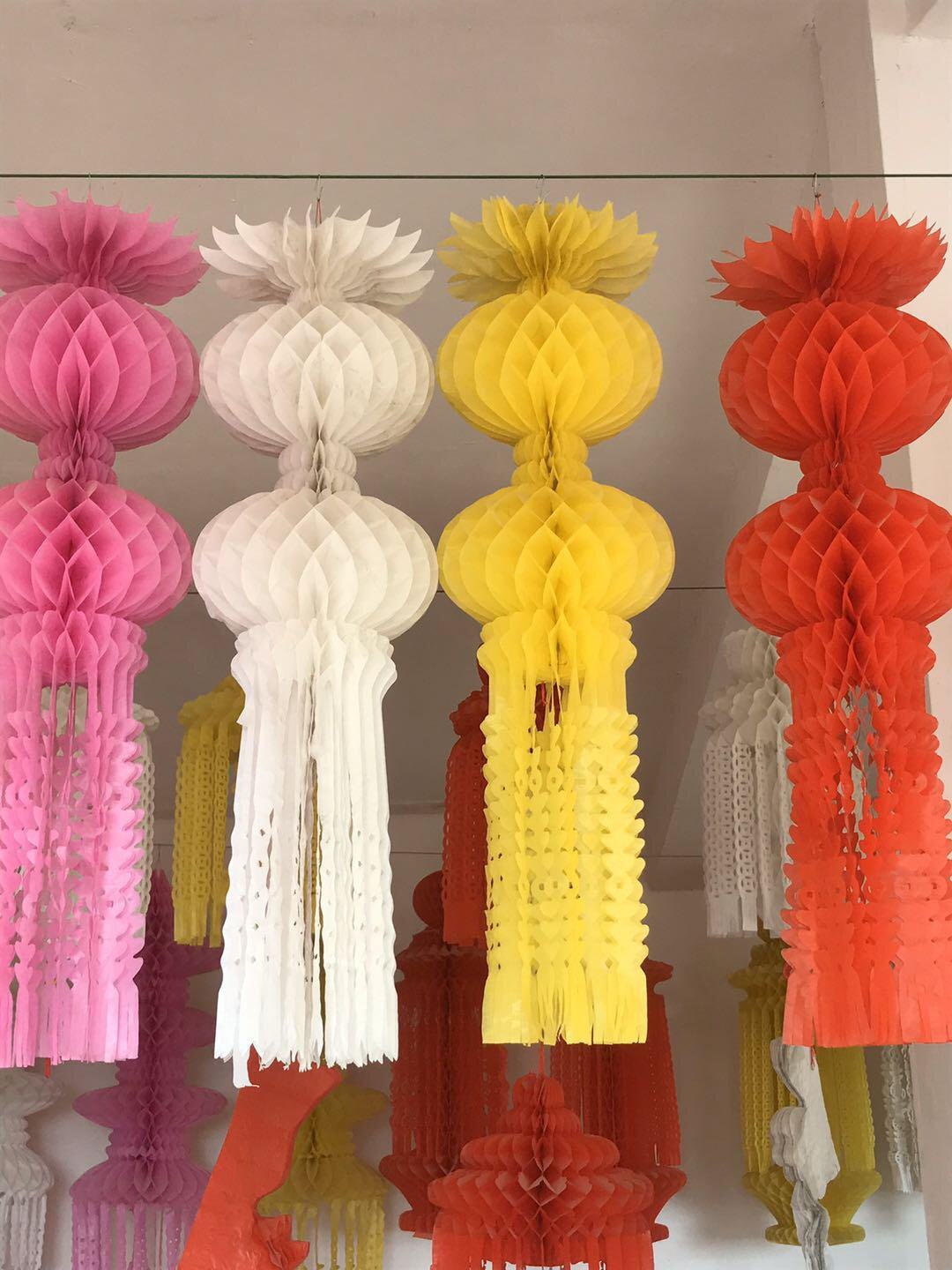 灯笼清明节塑纸挂清挂社上坟白灯笼坟飘白事扫墓灯笼