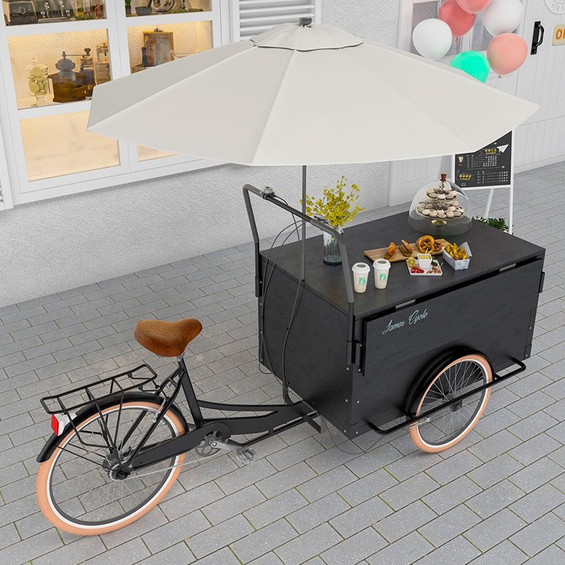 户外餐车多功能摆摊摊车三轮车移动方便夜市烧烤餐车