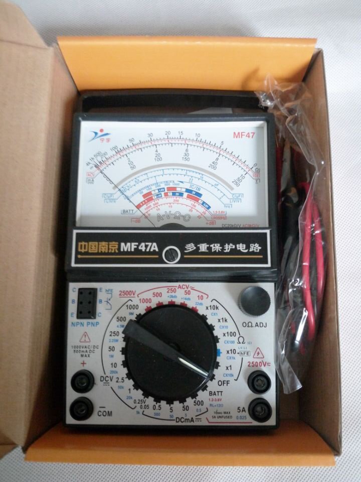 mf47mf47cmf47dmf47fmf47a指针万用表机械万能万用表