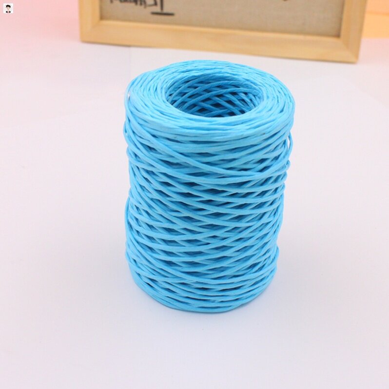 绳子趣味制作儿童编织纸藤耐磨diy幼儿园铁丝手工创意粘贴类