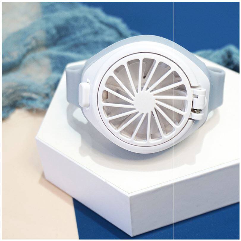 手表风扇usb便捷充电迷你手腕三挡学生可爱usb风扇