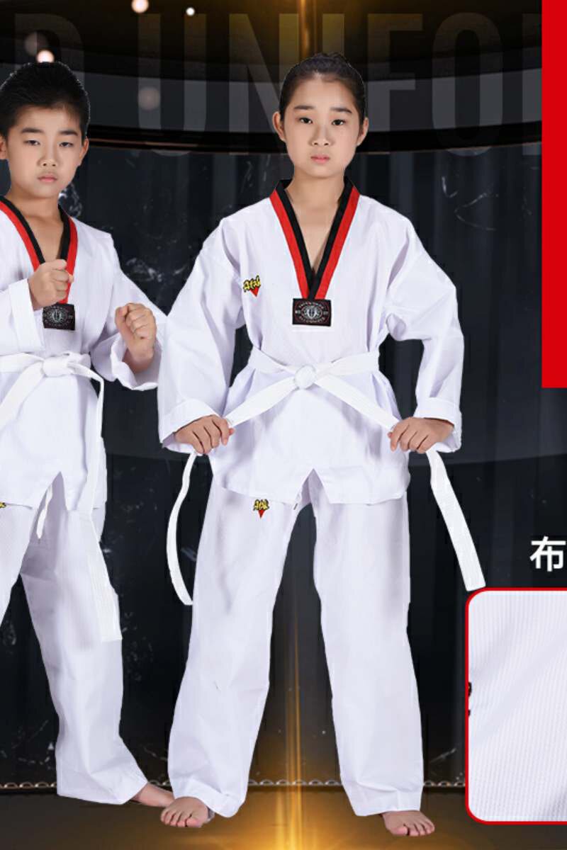 跆拳道成年衣服全套初学者学生新款2020表演夏天跆拳道服