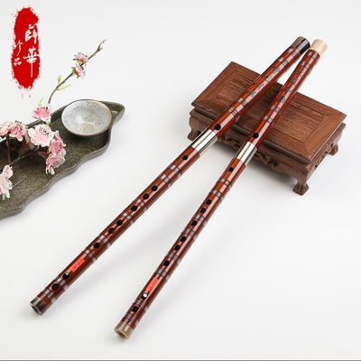 笛子高档薛华珍品专业手工精选演奏笛苦竹笛笛子