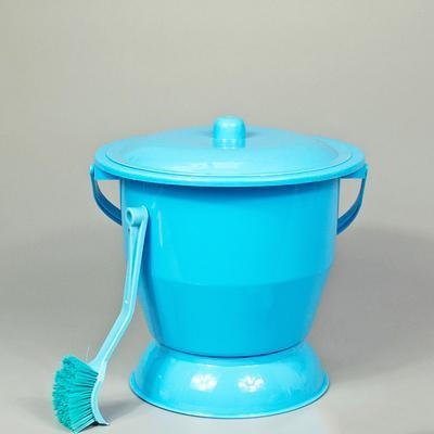 老人女士大容量加厚塑料尿壶带盖成人痰盂