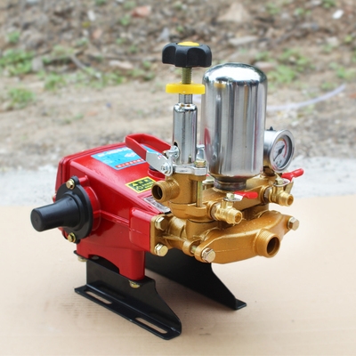 高压打药农业喷药机水泵农用柱塞喷雾压力泵