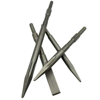 钻头固美特弹簧钢电锤方柄四冲击电镐凿子头尖扁凿电锤钻头