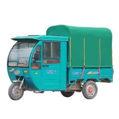 顶棚雨棚电动三轮车车厢整车车棚三开车盖防雨遮阳篷