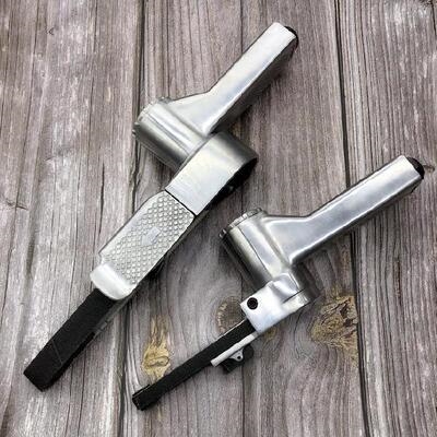 打磨抛光带机木工金属去毛毛刺气动磨光机边角砂带机