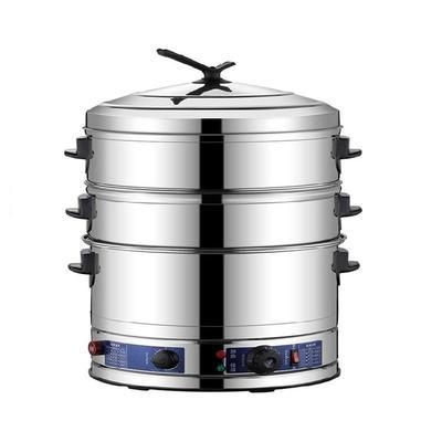 商用蒸炉35cm乐电蒸锅农家单层蒸锅家用电大型电蒸锅