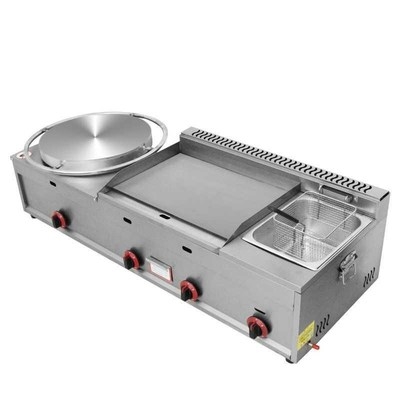 快速鸡蛋灌饼扒炉煎饼一体机煎烤机路边油炸设备扒炉