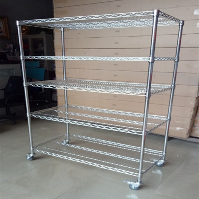 货架2021不锈钢料架3层层带物架物置工业防静电仓储货架