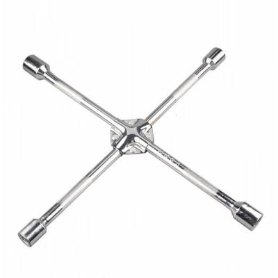 工具扳手十字套筒轮胎帮手汽车轮子十字柄套筒扳手