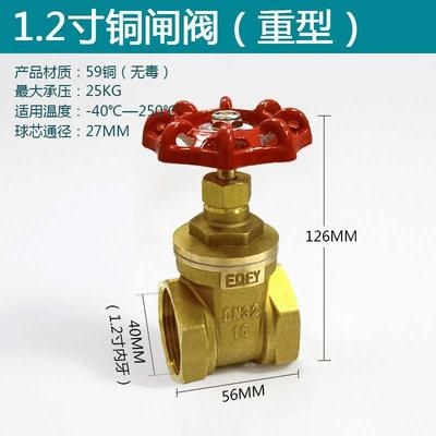 自来进水自来水总闸锁闭接头家用用水专用闸阀闸阀