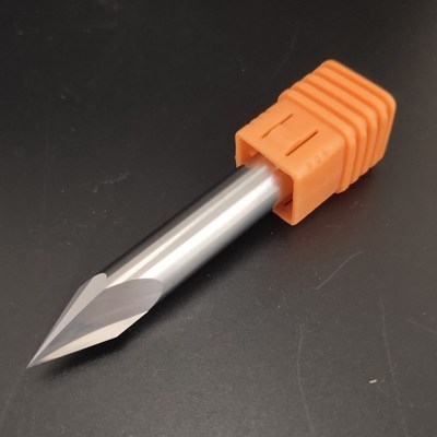 中心30度倒角刀超硬钨钢合金铣刀螺旋定点单边立铣刀