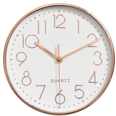 挂钟北欧卧室新款数字现代简约客厅石英石英钟钟表挂钟