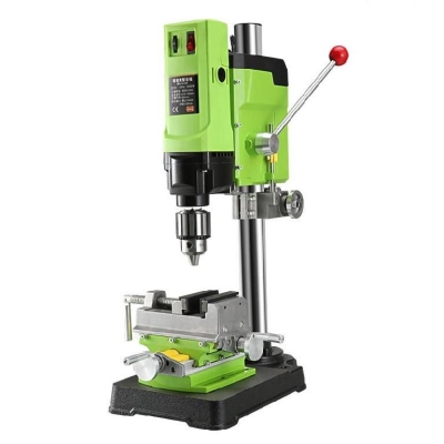 家用小型台钻迷你便携式新型移动木工钻机平口钳重型多用电钻