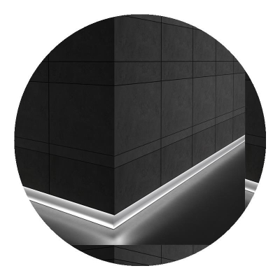 灯光踢脚线墙角灯光带灯踢脚线内嵌式隐形灯光装饰地线脚线铝合金