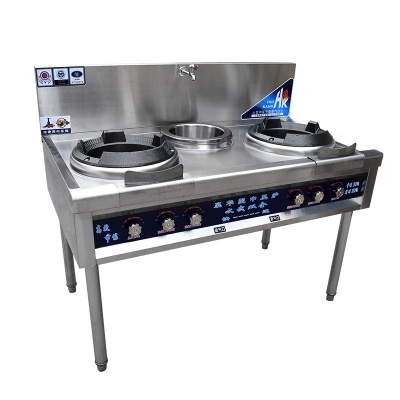 猛火餐厅家用厨师炒锅专用地摊家庭灶台饭店小型燃气灶