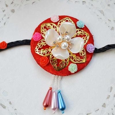 民族朝鲜传统可爱爱爱民发韩服朝鲜族箍发发簪发饰