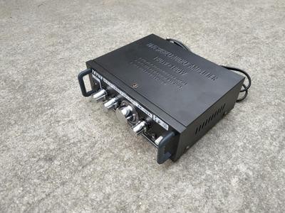 高档12伏220v家庭用功功放机内置高保真调频收音功放