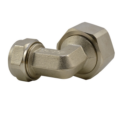 专用活接弯头铝塑1620转1寸内牙分水器接头配件弯头