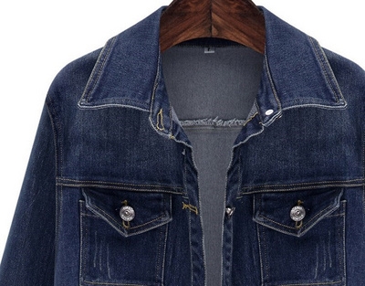 外国人冬装外套风衣女大码牛仔衣服wintercoatwindbreaker电竞夹克