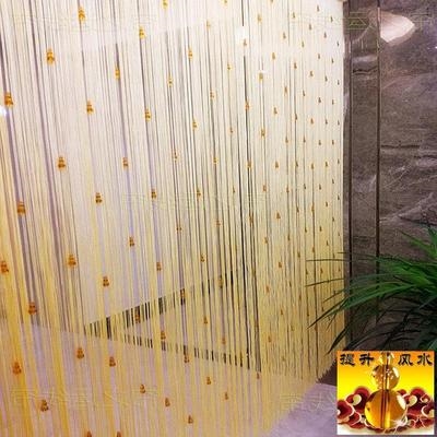 门帘纱窗好看窗帘装饰品缠绕简单悬挂遮挡吊帘线帘