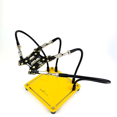 工具电路pcd万向夹具台式焊接台轨道式专用夹持配件固定夹主板