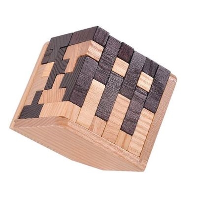 puzzle鲁班解密学生魔剑十级高难度玩具解压木质解锁