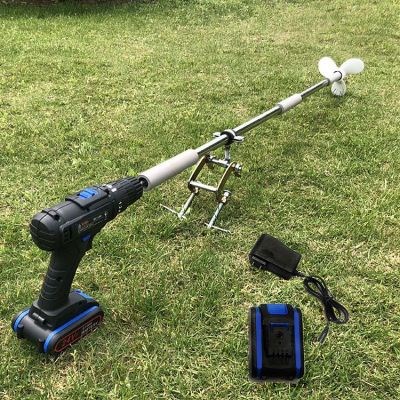 电钻船桨推进器船外机锂电池手持螺旋桨充气气船橡皮艇船桨