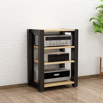 音响功放可调调节功放机机柜机架器材影音柜钢音响脚架