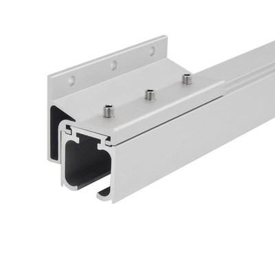 重庆高档无框钢化钢化玻璃玻璃门轨道侧装吊轨滑轨吊滑