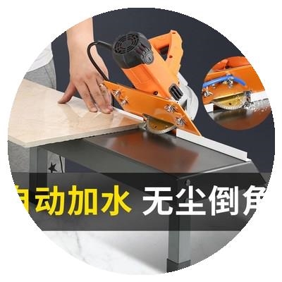 新款瓷砖倒角机高精度台式倒角无尘小型多功能磨边倒角机
