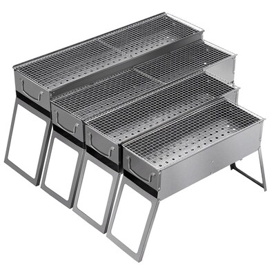 烤架加厚耐用双层车载架子羊肉串折叠式烧烤炉
