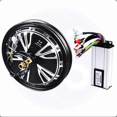 电动车电机改装高速大功率10寸14寸16寸1500w3000w5000w72伏电更多