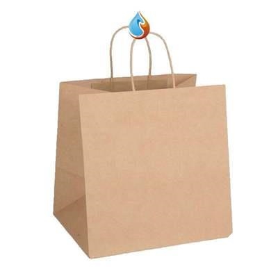 纸袋结实蛋糕店袋烘焙袋方便袋面包店手提饮料店厸 好看 新款